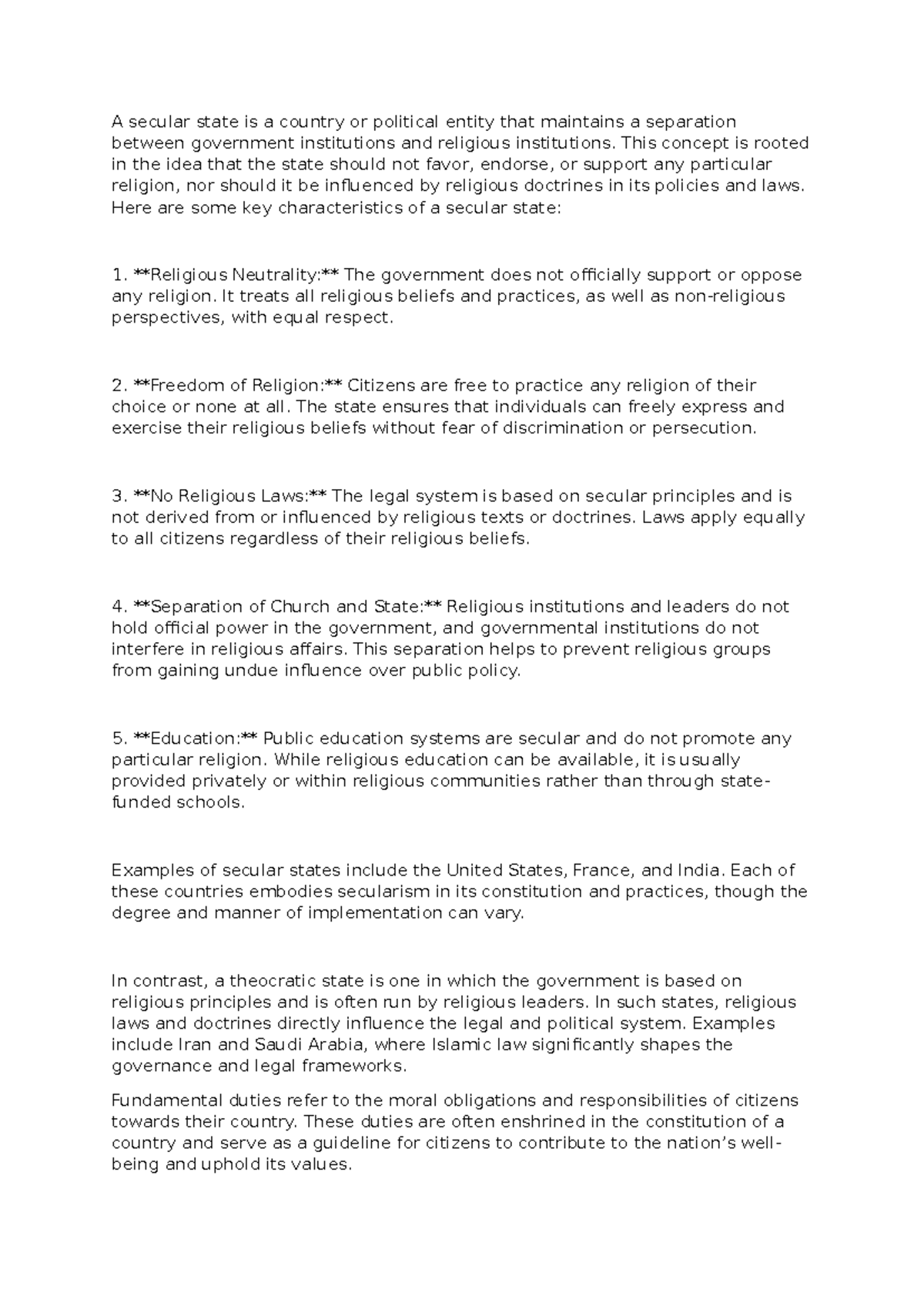 Constitutional Law Notes: Key Principles and Concepts Explained - Studocu