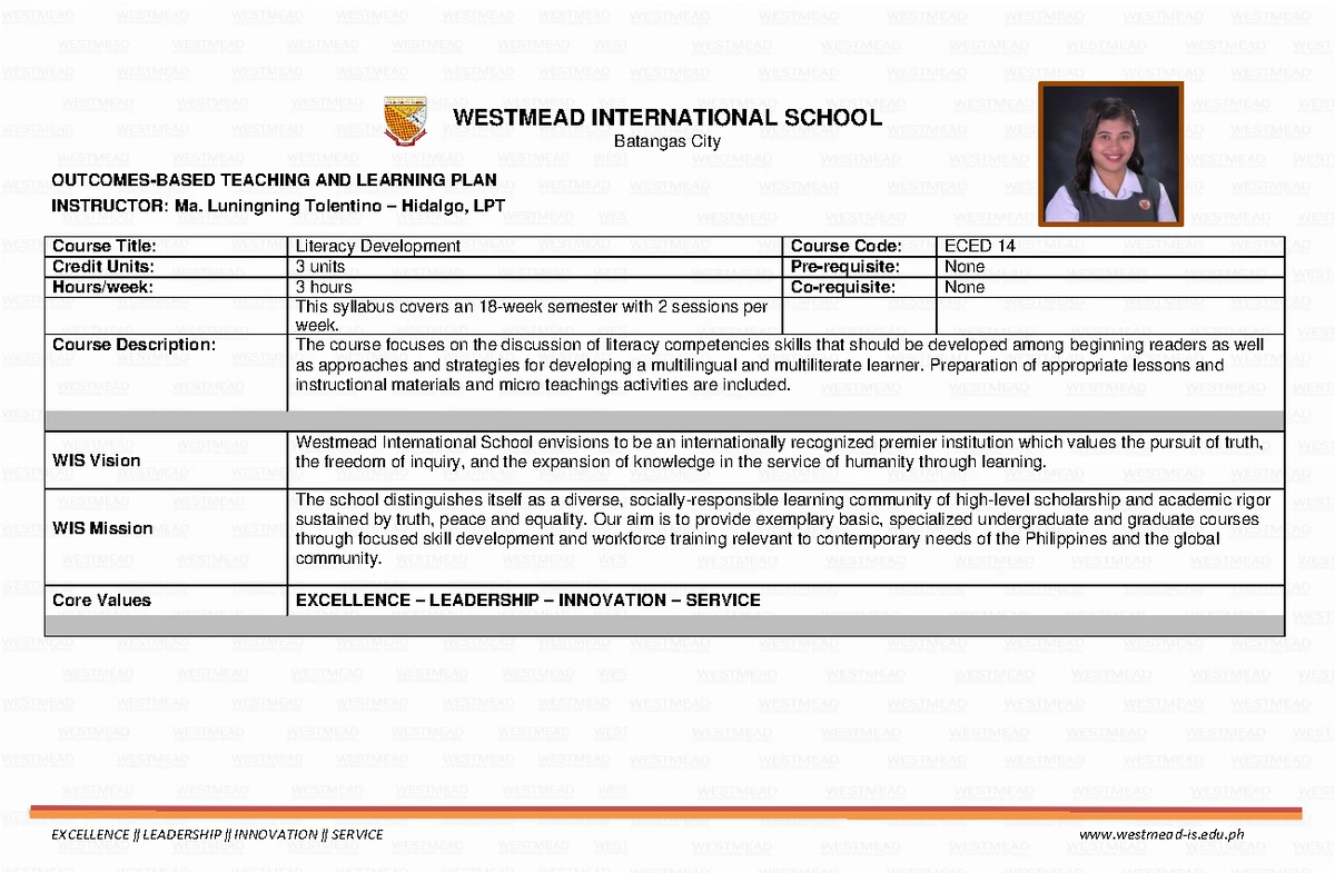 WASTFI Learning Intervention Plan for Enhanced Student Engagement - Studocu