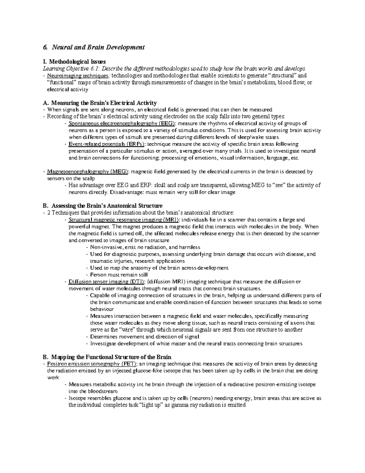PSY2105 Chapter 3 Notes - Chapter 3 - Genetics 3. I Mechanisms of ...