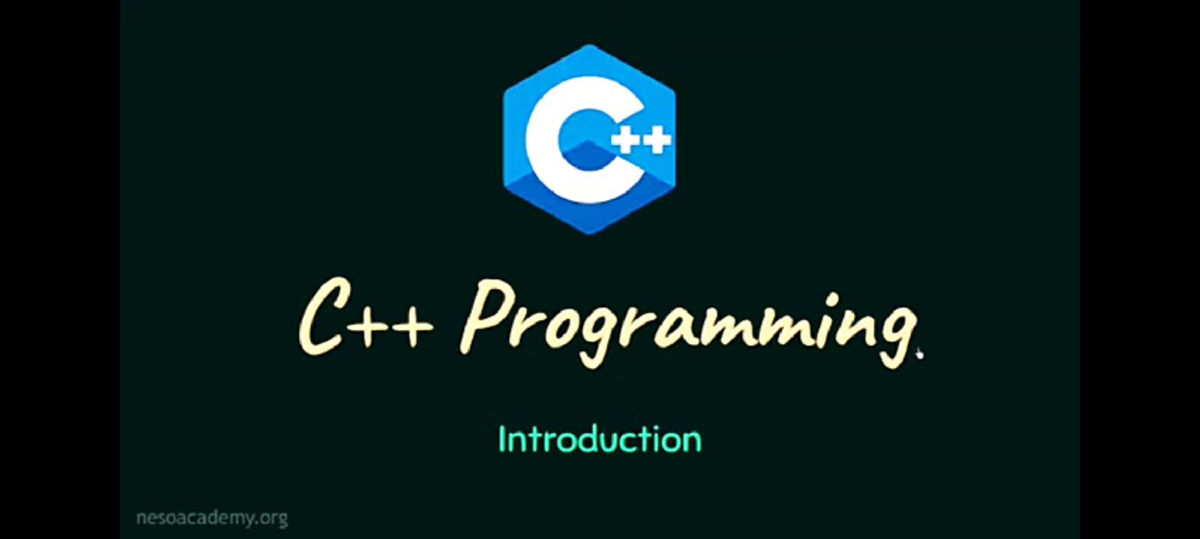 C++ - Notes of C++ - Programming Introduction nesoacademy Programming ...