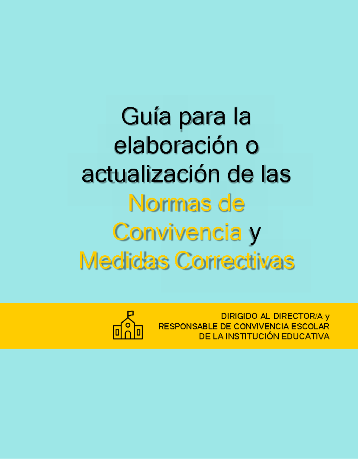 Guía para Normas de Convivencia y Medidas Correctivas - 04 - Studocu