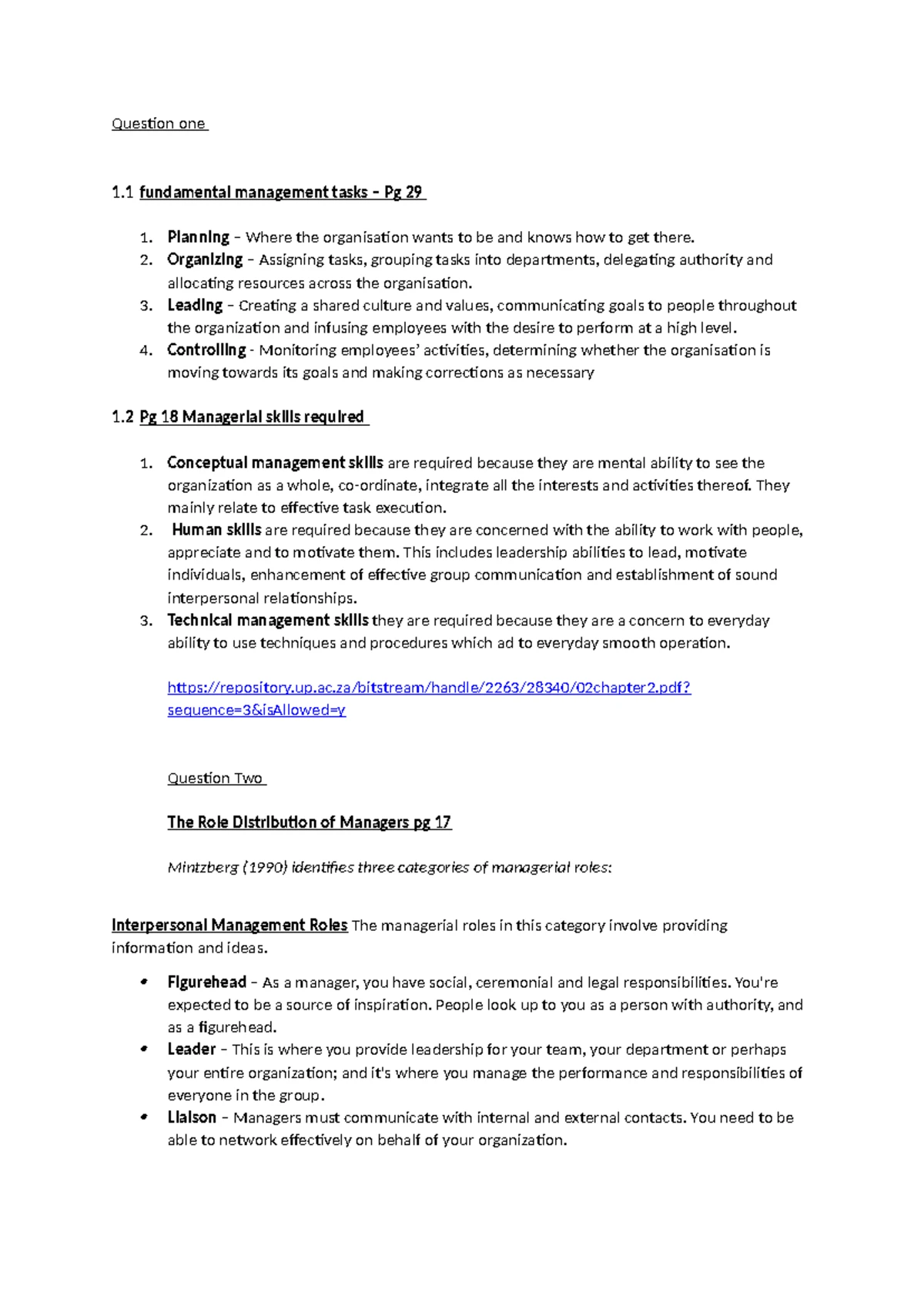 BMGT 1B Study Guide: Key Concepts in Business Management - Studocu