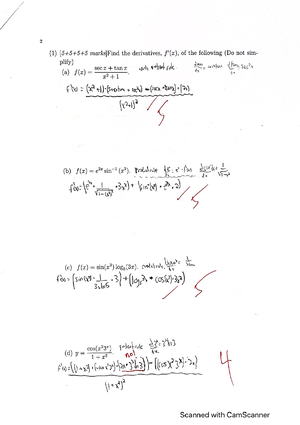 201 NYA 05 06 Course Outline MATHEMATICS DEPARTMENT Science Program