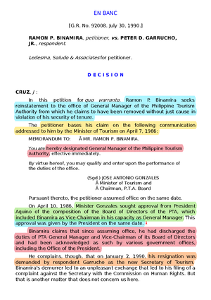 Constitutional Law 2 Case Digests: Police Power, Eminent Domain ...