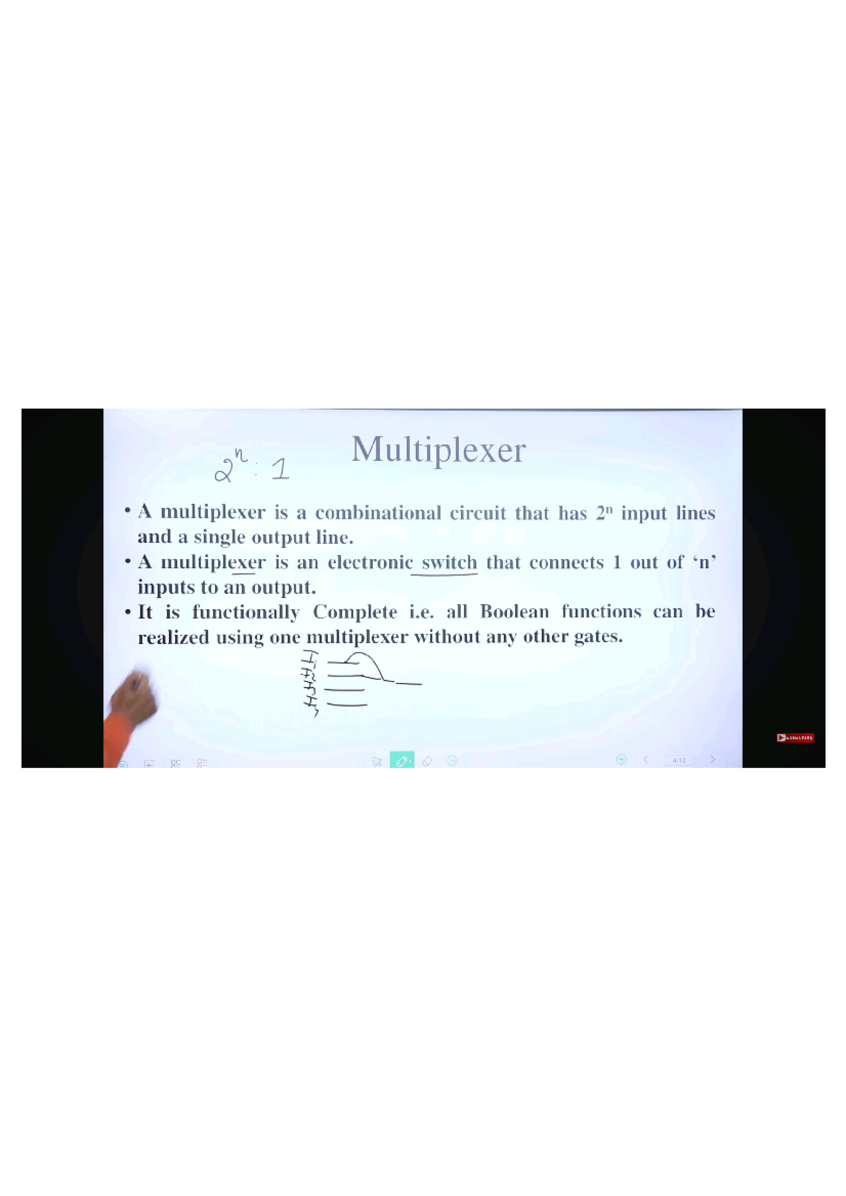 Unit 2, 3 - 2n 1 Multiplexer and Decoder Overview - Studocu