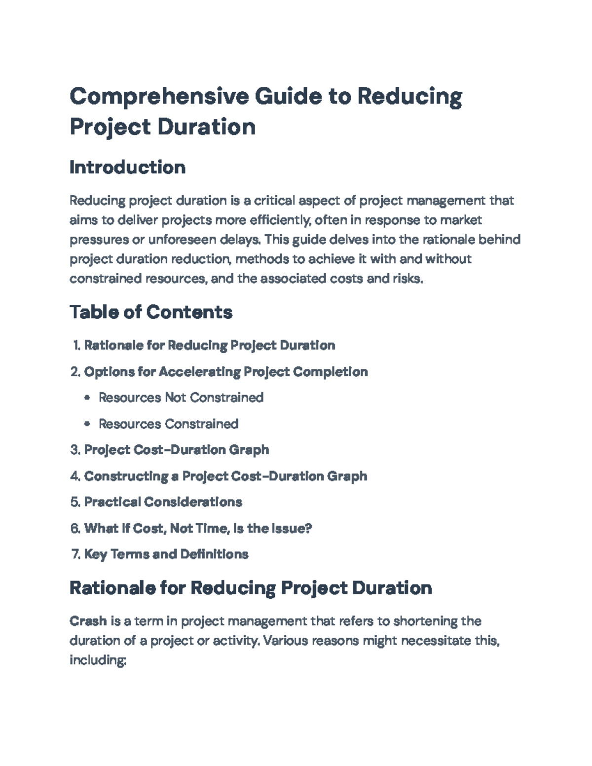 Project Management Strategies: A Comprehensive Guide to Reducing ...
