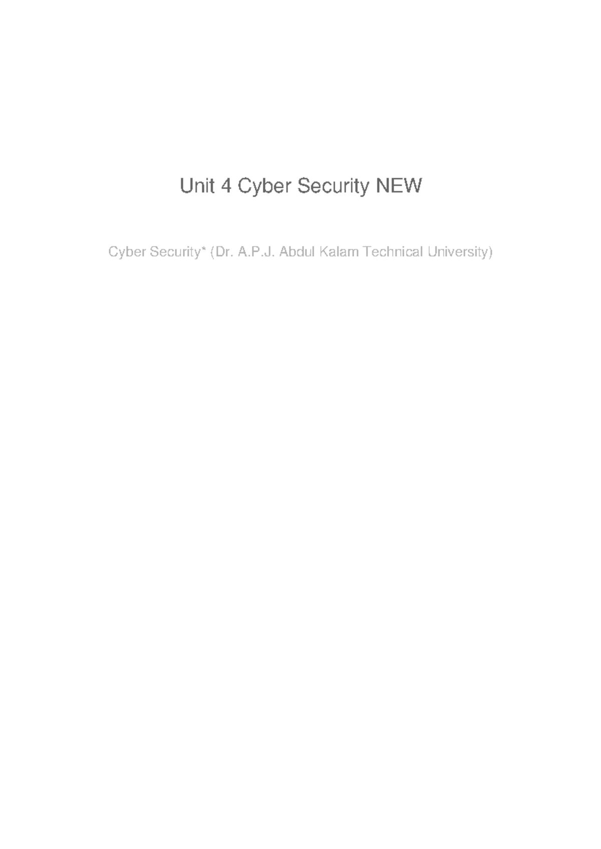 Unit 3: E-Commerce Security & Cyber Threats in KCA A01 - Studocu