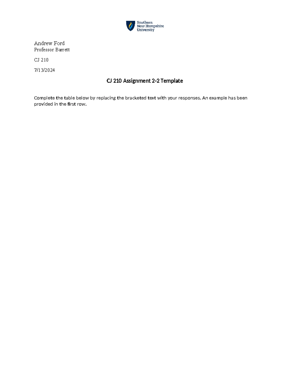 CJ 210 Week 4 Assignment: Types of Sanctions Analysis - Studocu