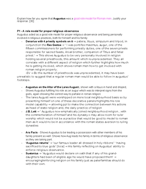 Evaluating Augustus as a Role Model for Roman Men: An In-Depth Analysis ...
