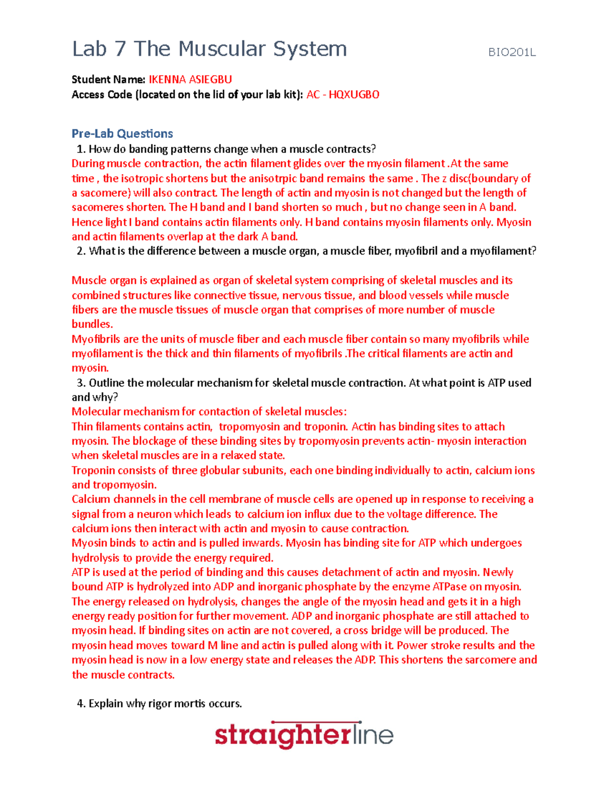 BIO201L Midterm Lab Report: Muscular System Analysis and Experiments ...