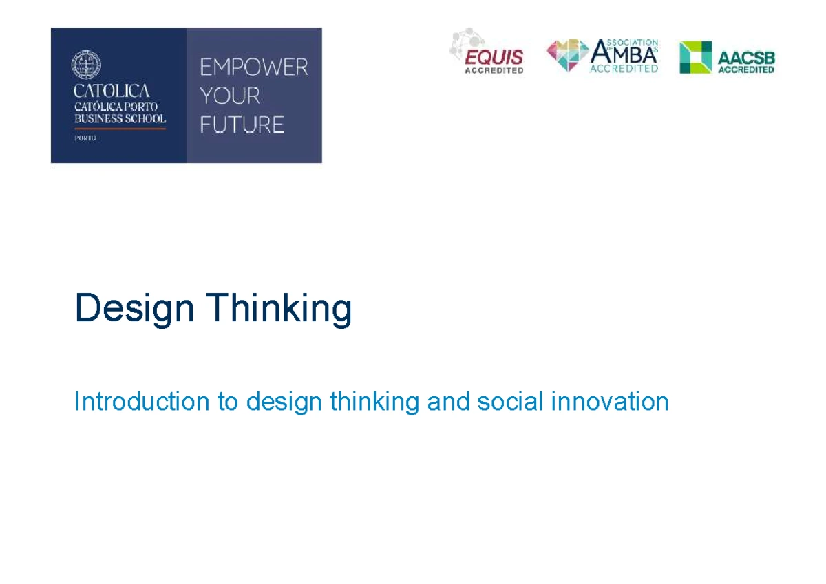 DT L1-4 Notes pdf - Design Thinking Lecture 1- Introduction to design ...
