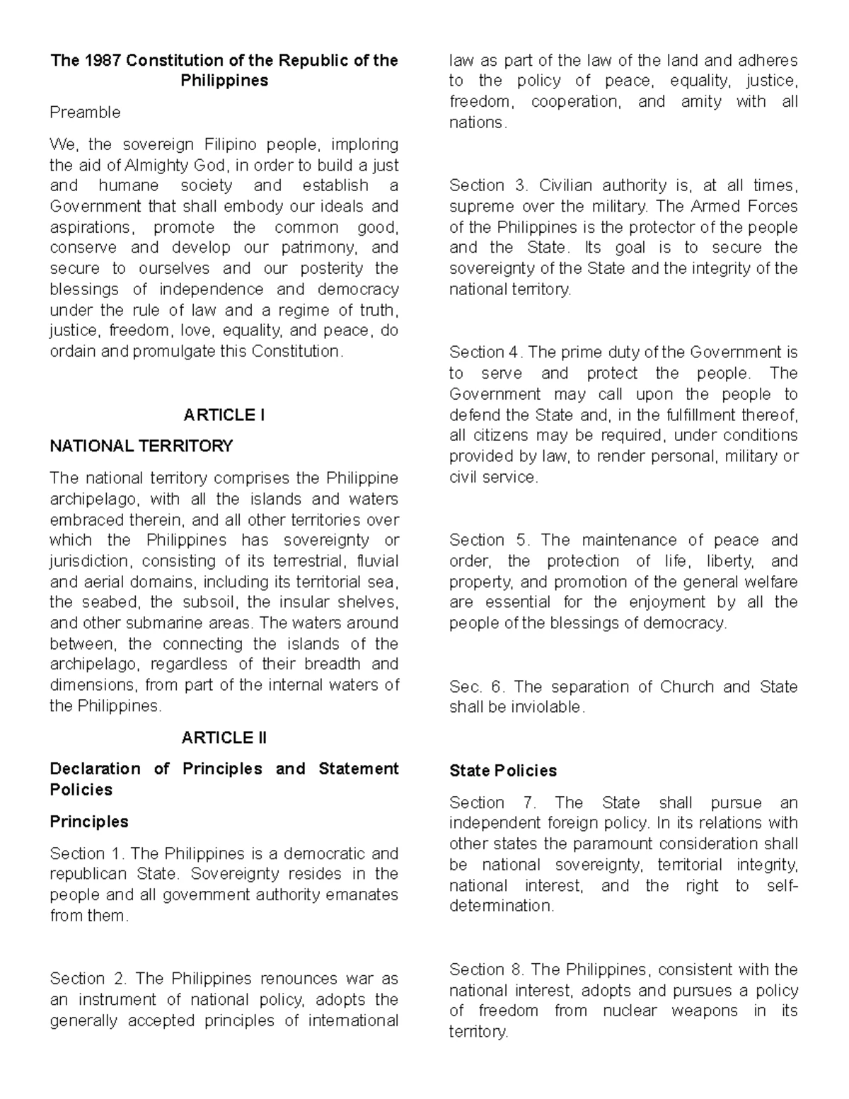 Government Accounting Identification Quiz (GAC 101) - Studocu