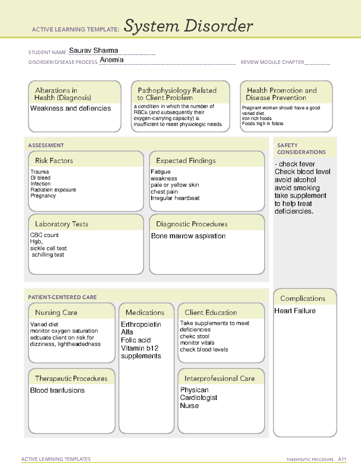 Pharmacology of Calcium Carbonate: Active Learning Template - Studocu