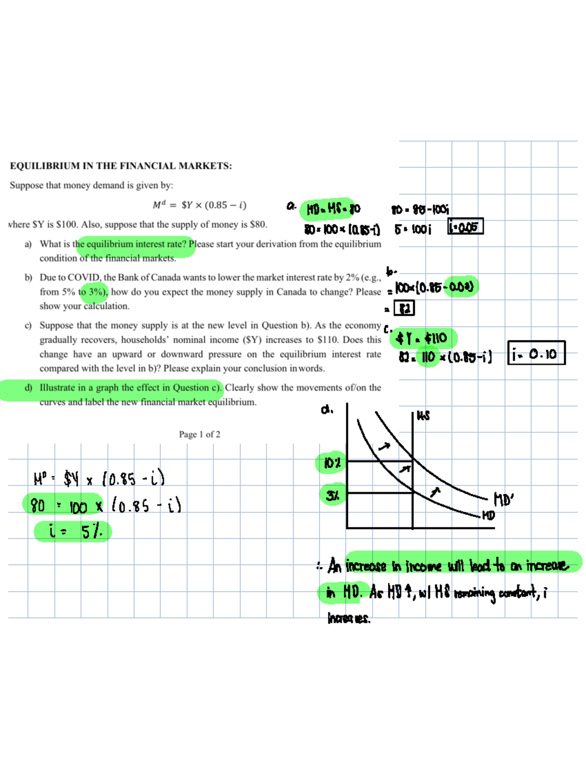 ECO202 Midterm 1 Review: Key Concepts in Macroeconomics - Studocu