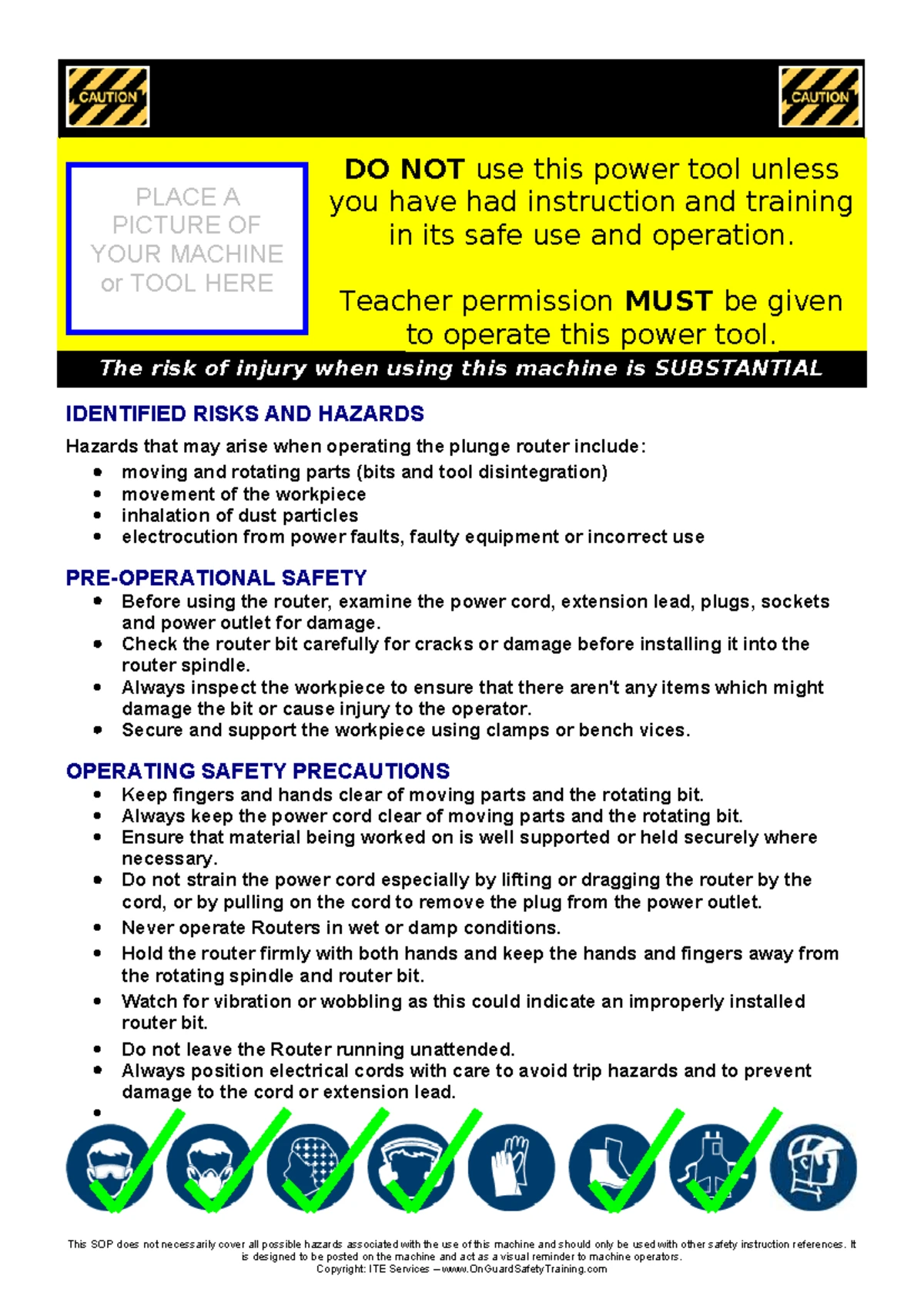 SOP for Disc Sanding Machine Operation & Safety Guidelines - Studocu