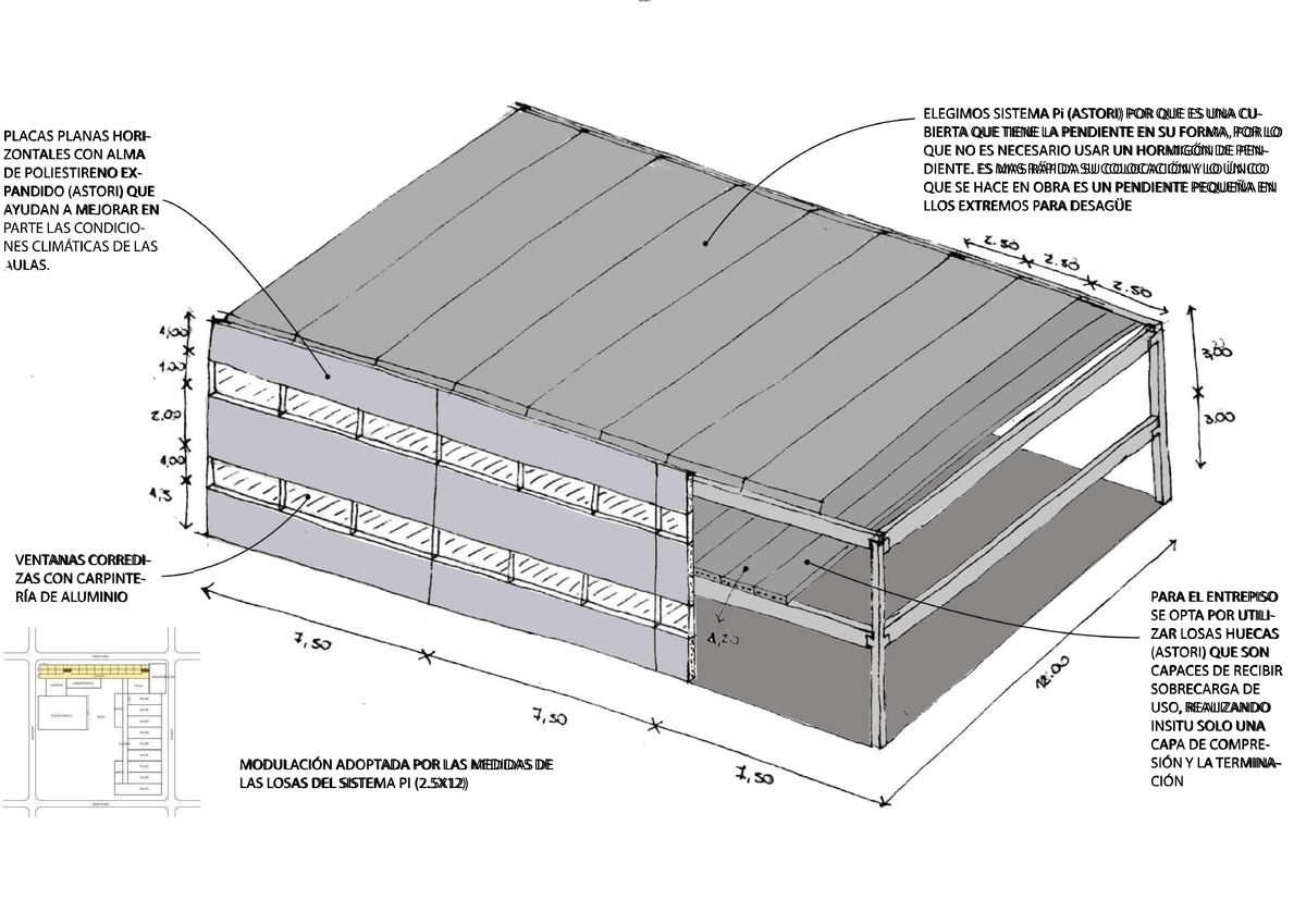 Detalles Constructivos del Sistema Pi (ASTORI) - Impermeabilización - Document Preview