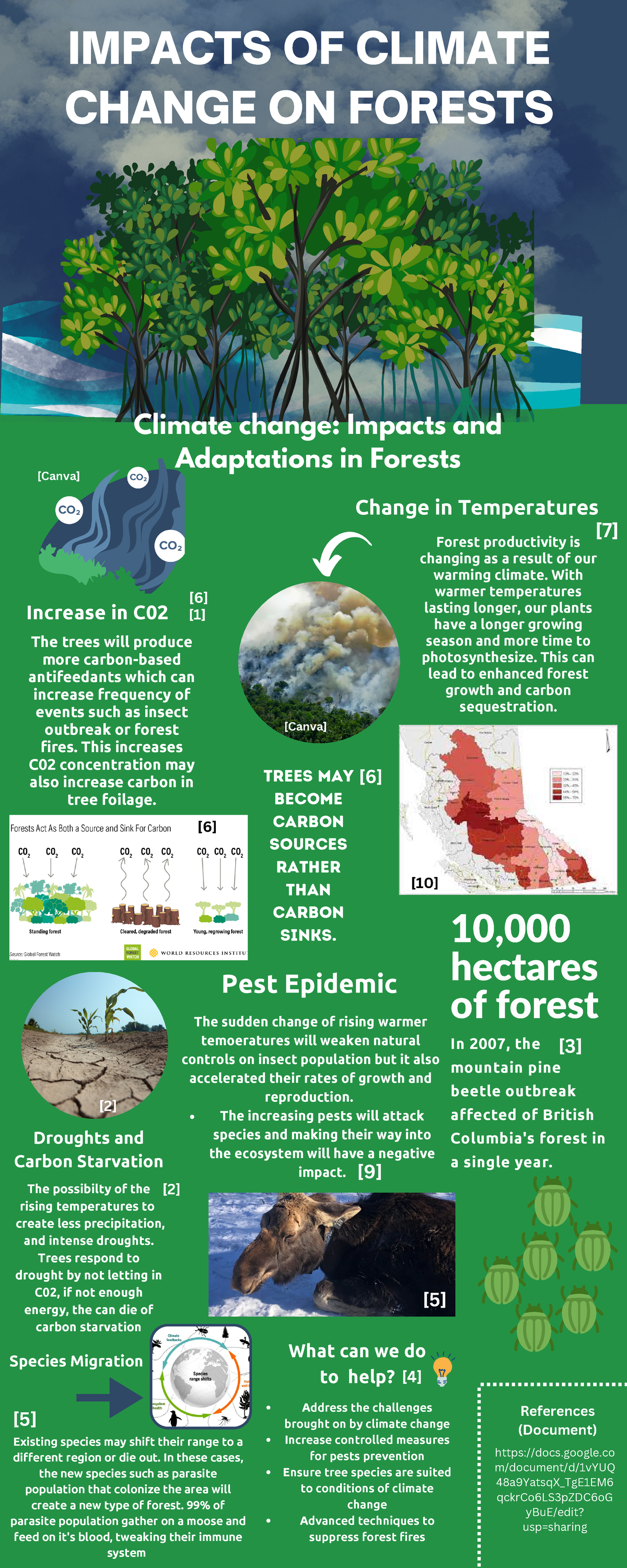 Impacts of Climate Change on Forests: Challenges and Adaptations - Studocu