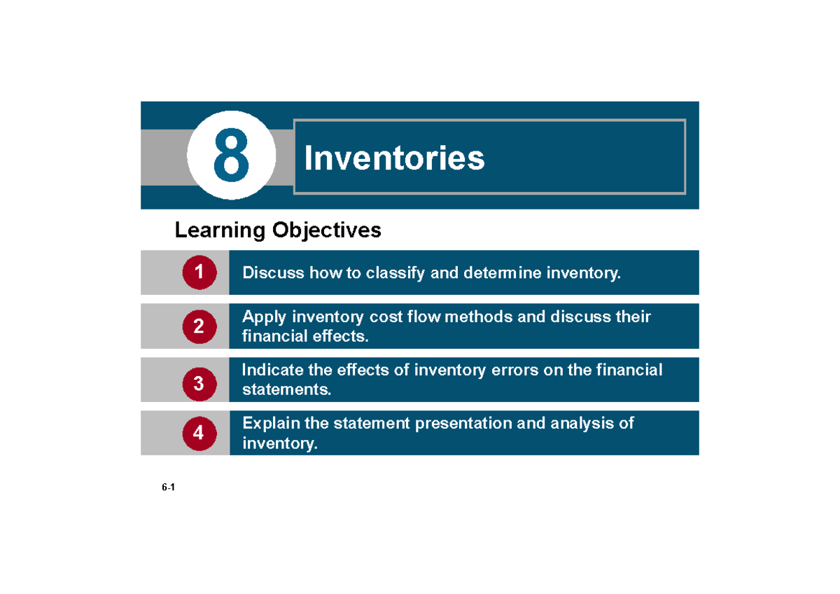 ACCT 8: Inventory Classification & Cost Flow Methods Overview - Studocu