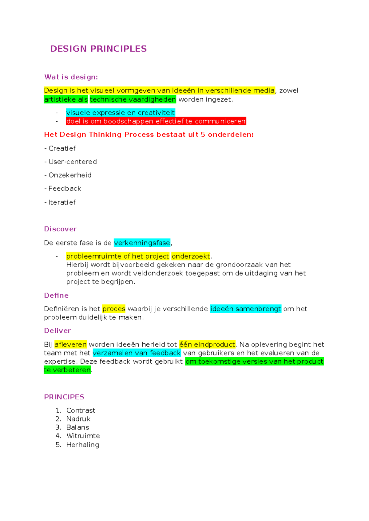 DESIGN PRINCIPLES: Understanding Visual Communication and Techniques ...