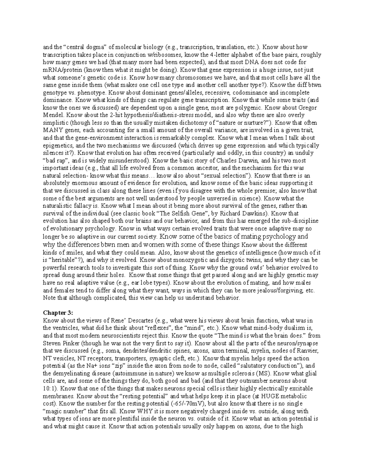 Understanding Molecular Biology and Evolution: Key Concepts (BIO 101 ...