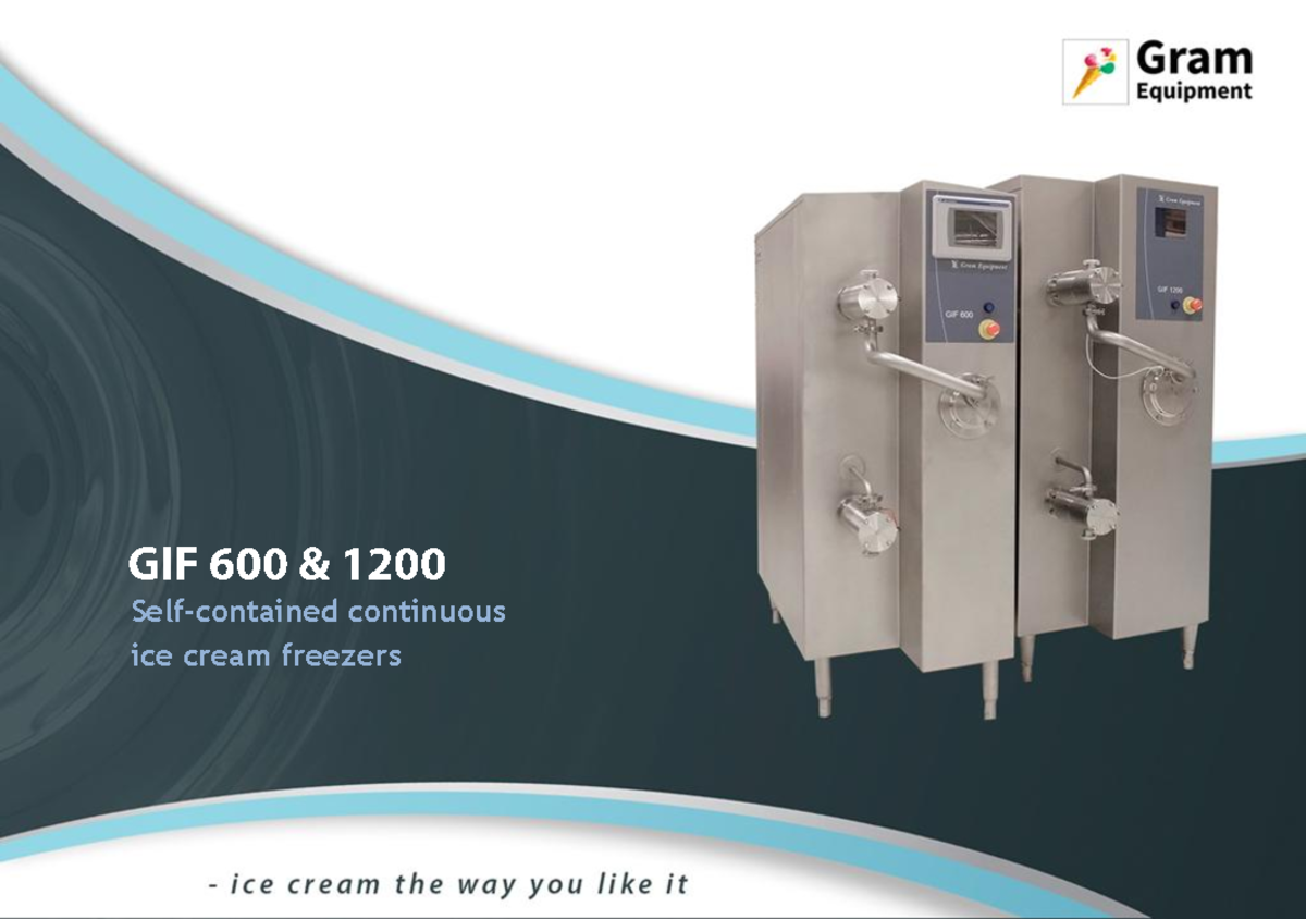 GIF 600-1200: Innovative Continuous Ice Cream Freezers Design - Studocu