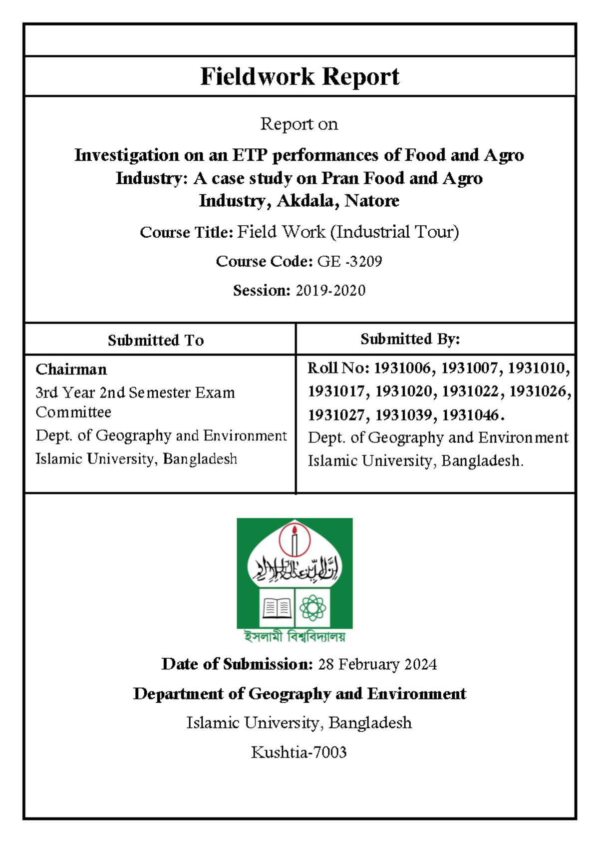 Cover FW 2025 - Report on Investigation on an ETP performances of Food ...