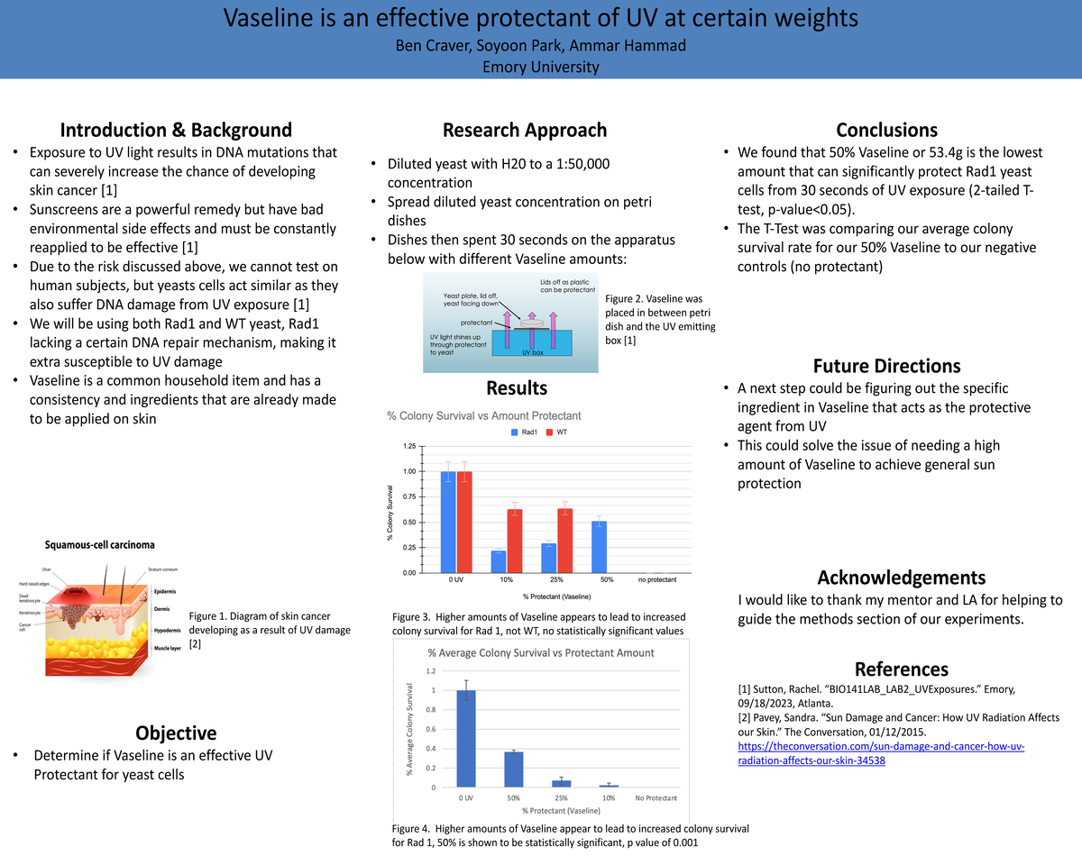 BIO141 Lab Fall 2023 Poster Template for Presentations - Studocu