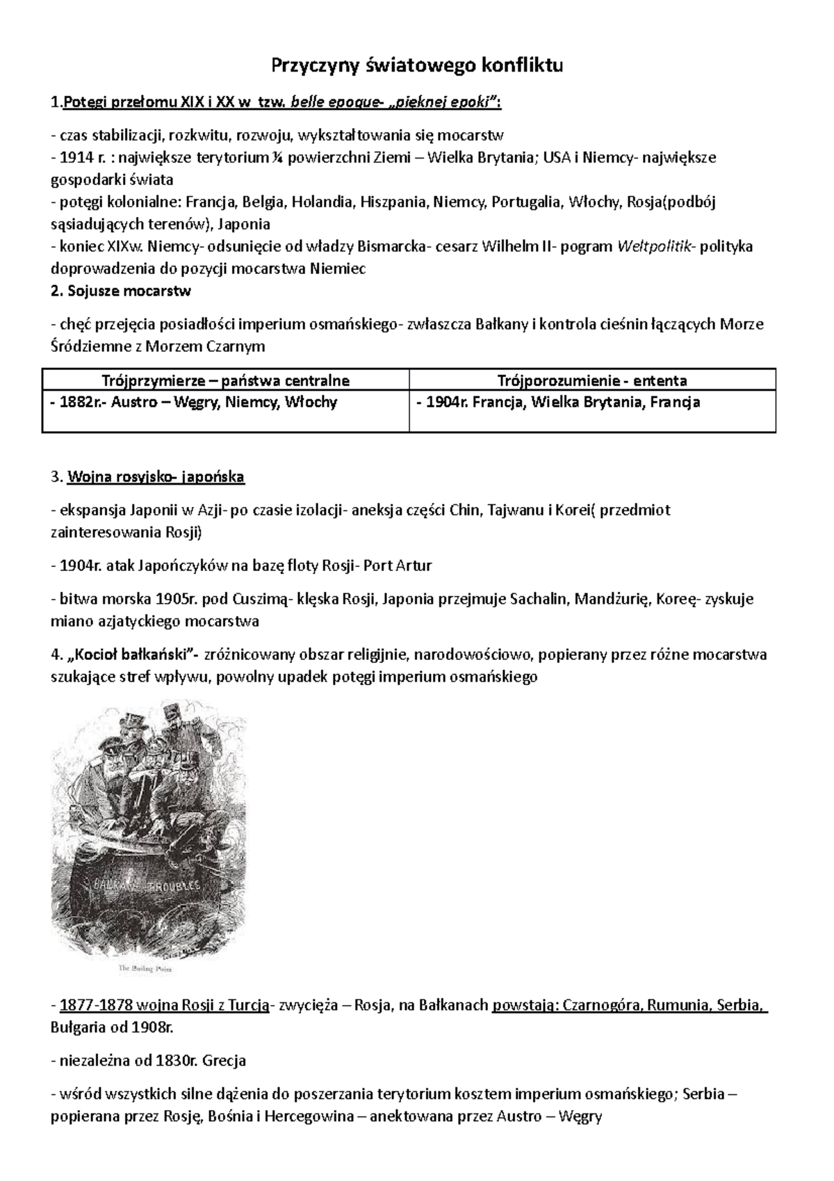 Przyczyny światowego konfliktu: Analiza Geopolityczna i Historyczna