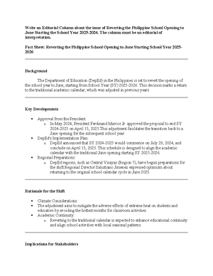FS 3 Portfolio Content - sample - The following will be the contents of ...