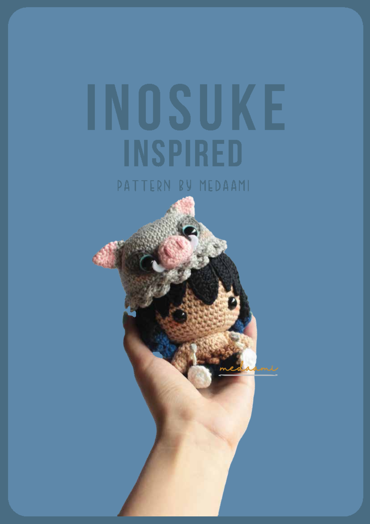 Medaami Inosuke Amigurumi Pattern Guide 230820 141904 - Document Preview