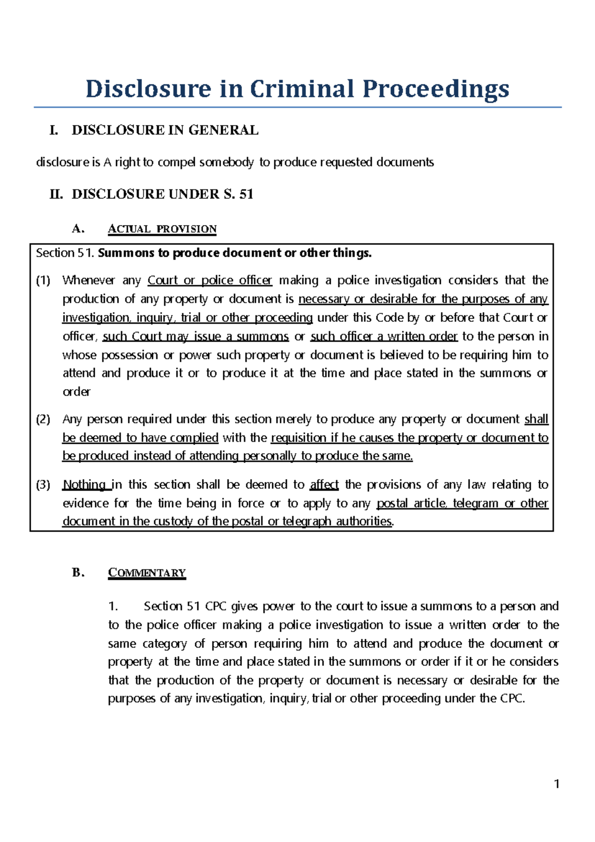 Diclosure-180122073817 - Disclosure in Criminal Proceedings I ...