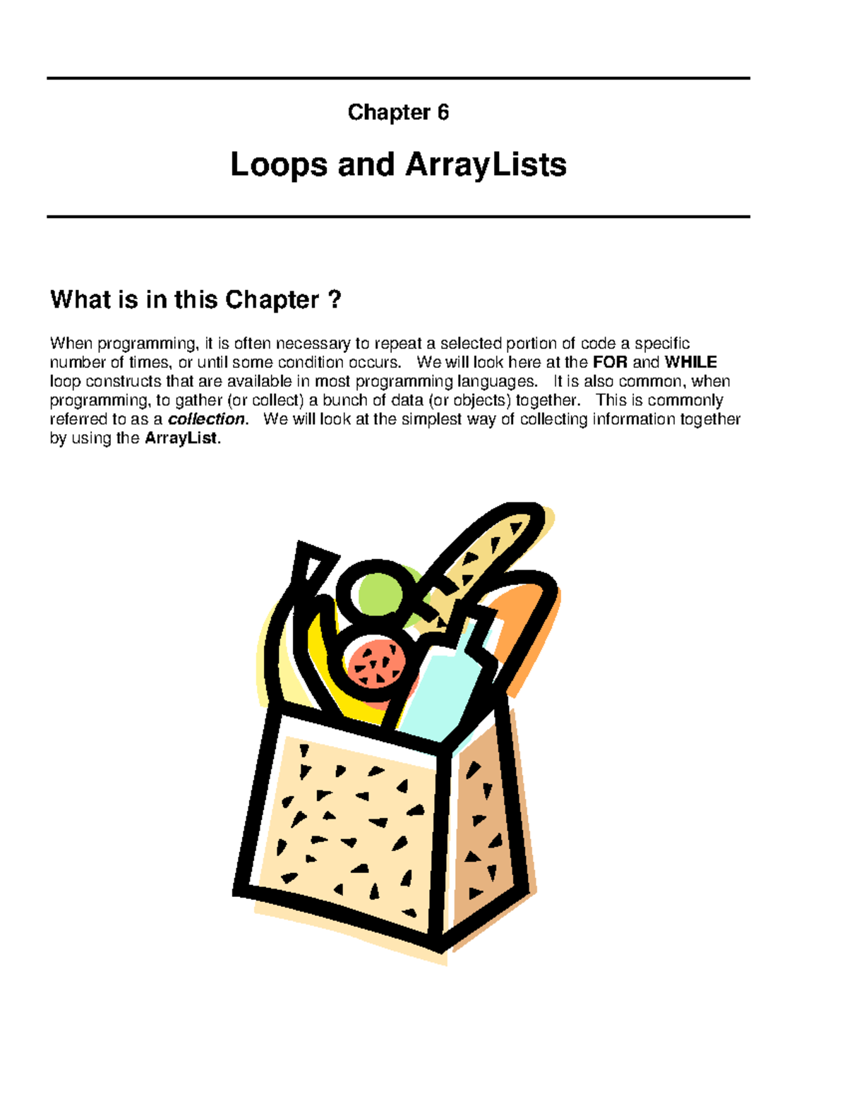 COMP1405 Ch06: Understanding Loops and ArrayLists in Java - Studocu