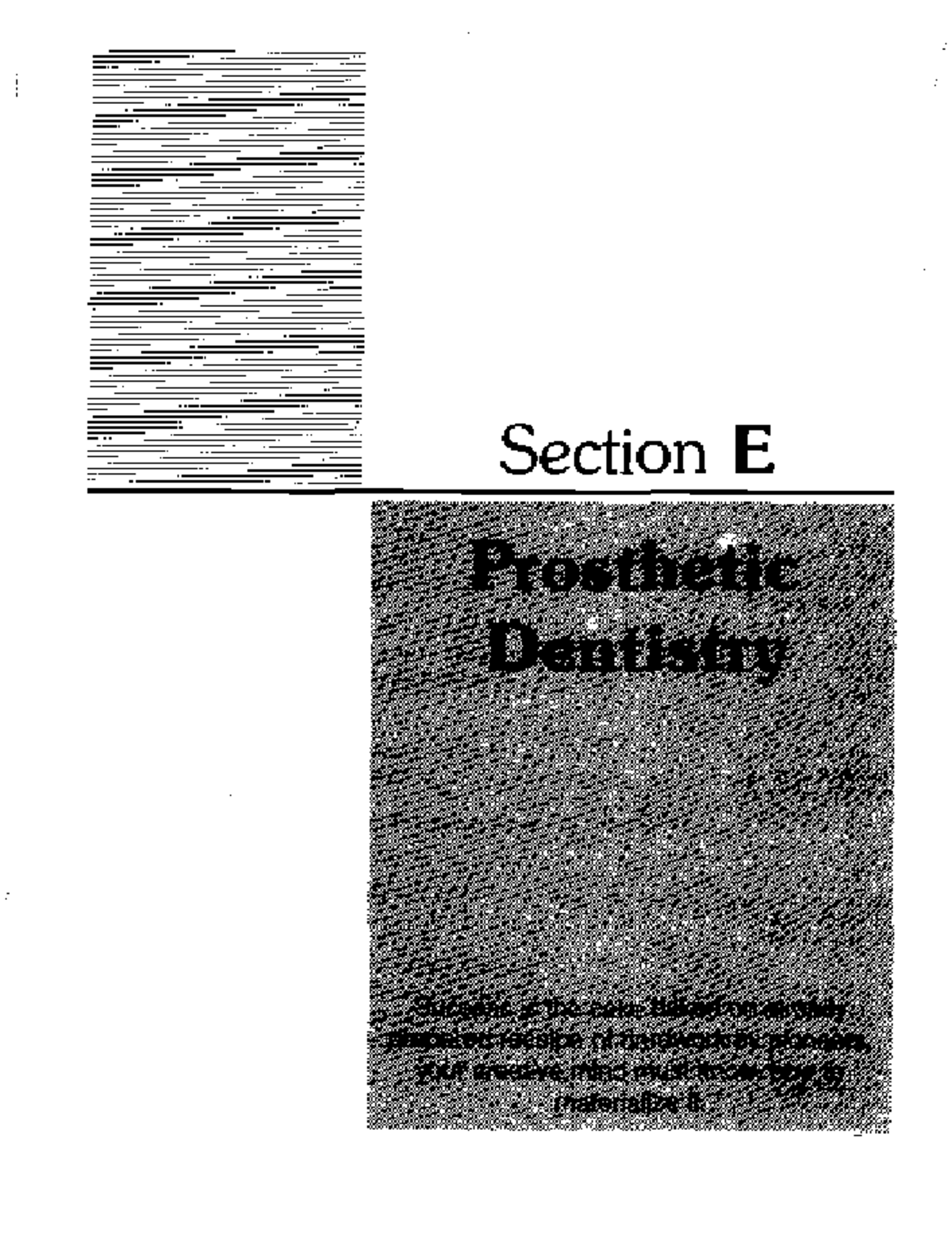 MCQs on Prosthodontics - Complete Study Guide for 01 - Document Preview