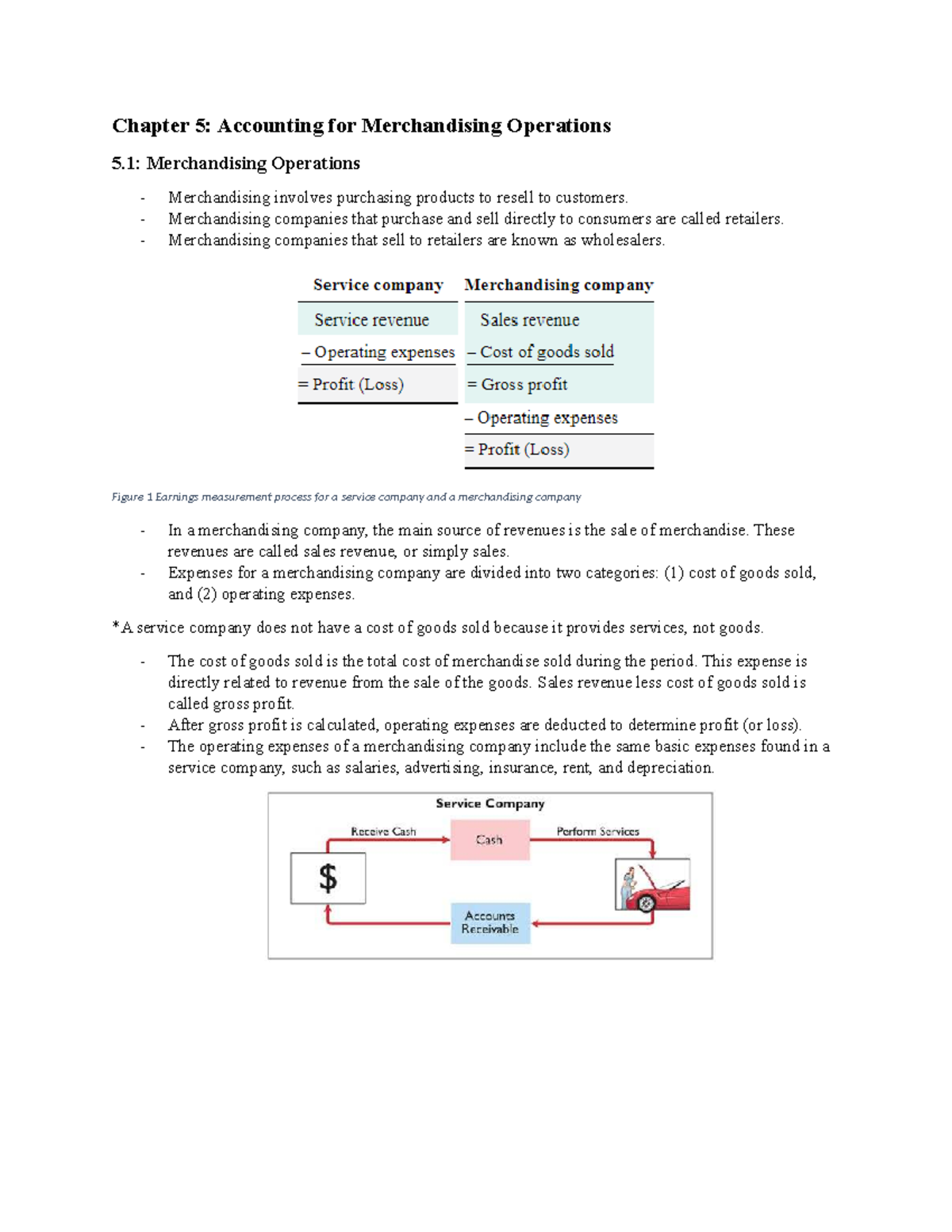 ACC120 - Chapter 5: Accounting for Merchandising Operations - Studocu