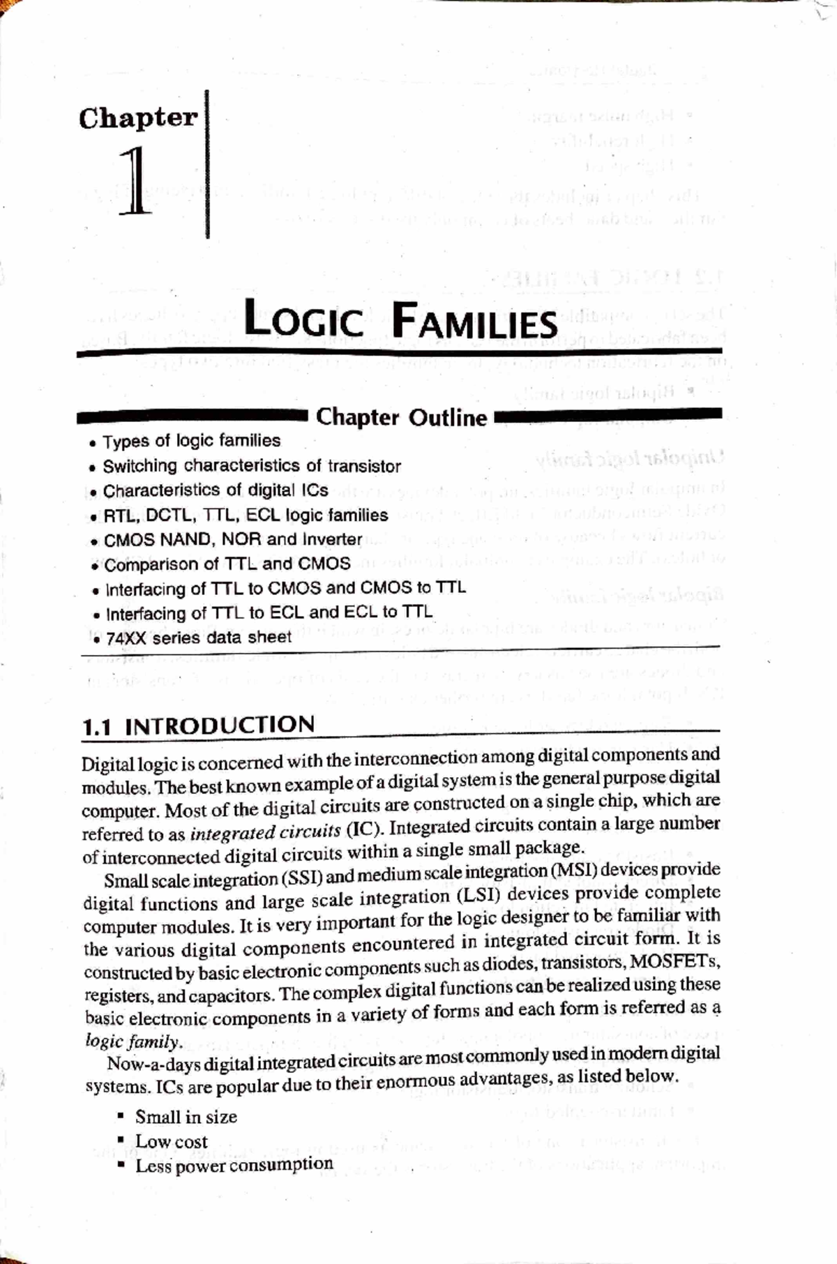 Unit 5 Logic Families - Comprehensive Notes on Digital Logic - Studocu