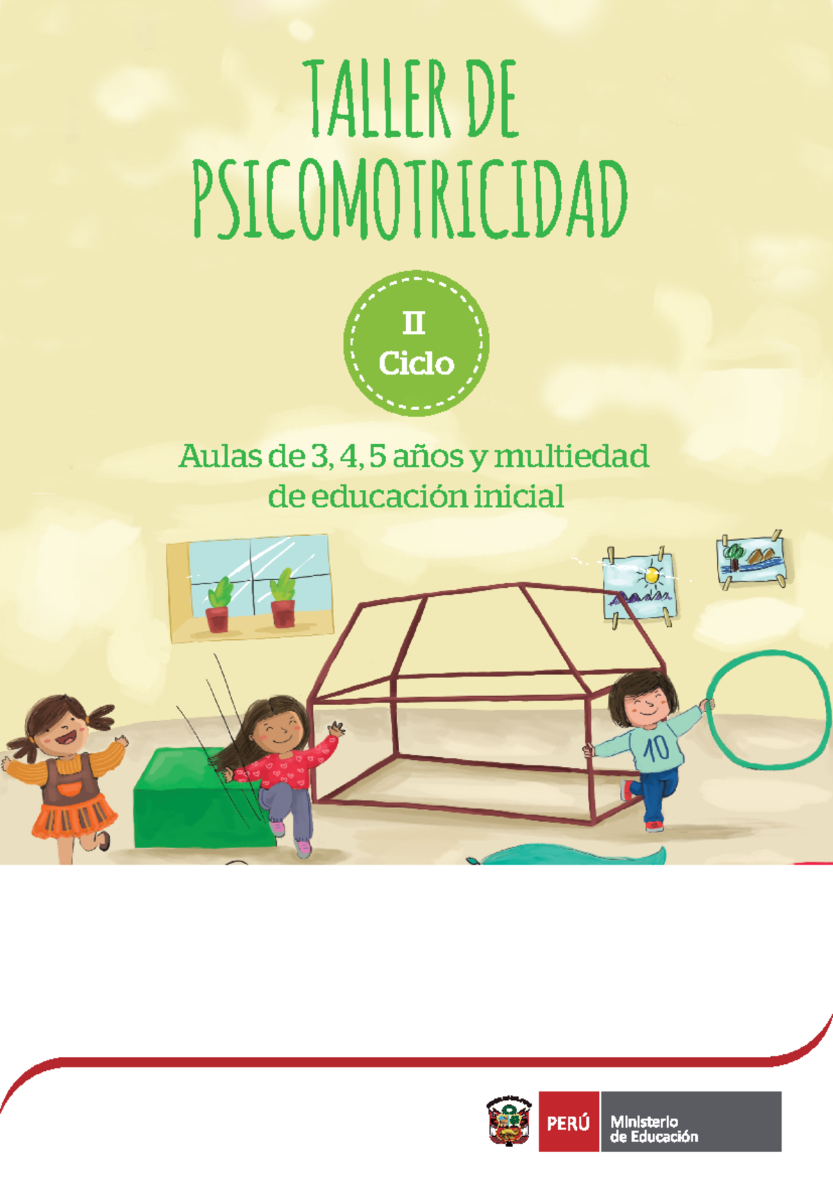 Taller de Psicomotricidad para Niños de 3 a 5 Años en Educación Inicial ...