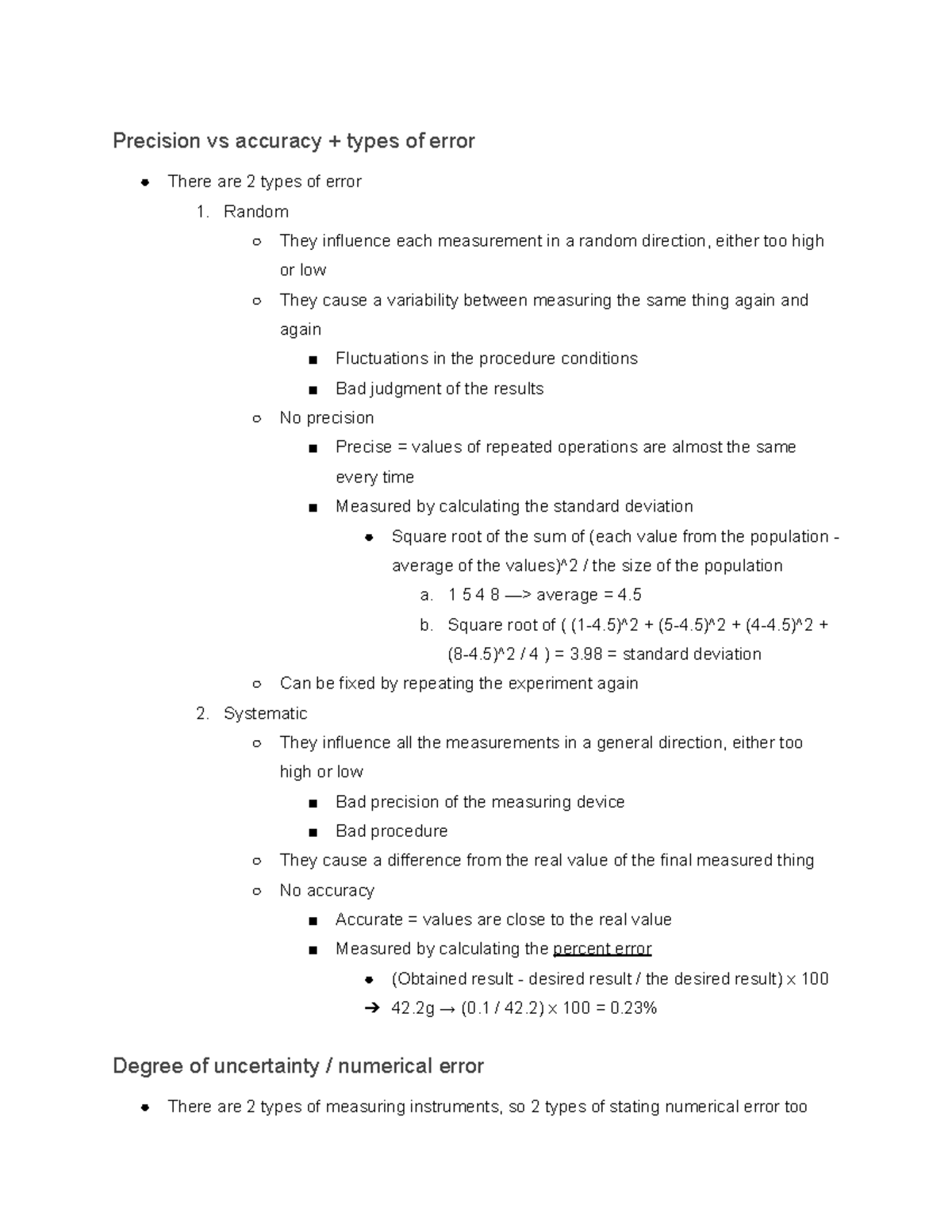 Precision vs Accuracy: Understanding Types of Error in Measurements ...