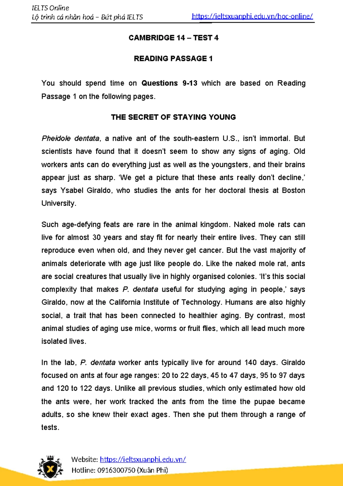 IELTS Online: Cambridge 13 Test 3 Reading Passage 1 - The Coconut Palm ...