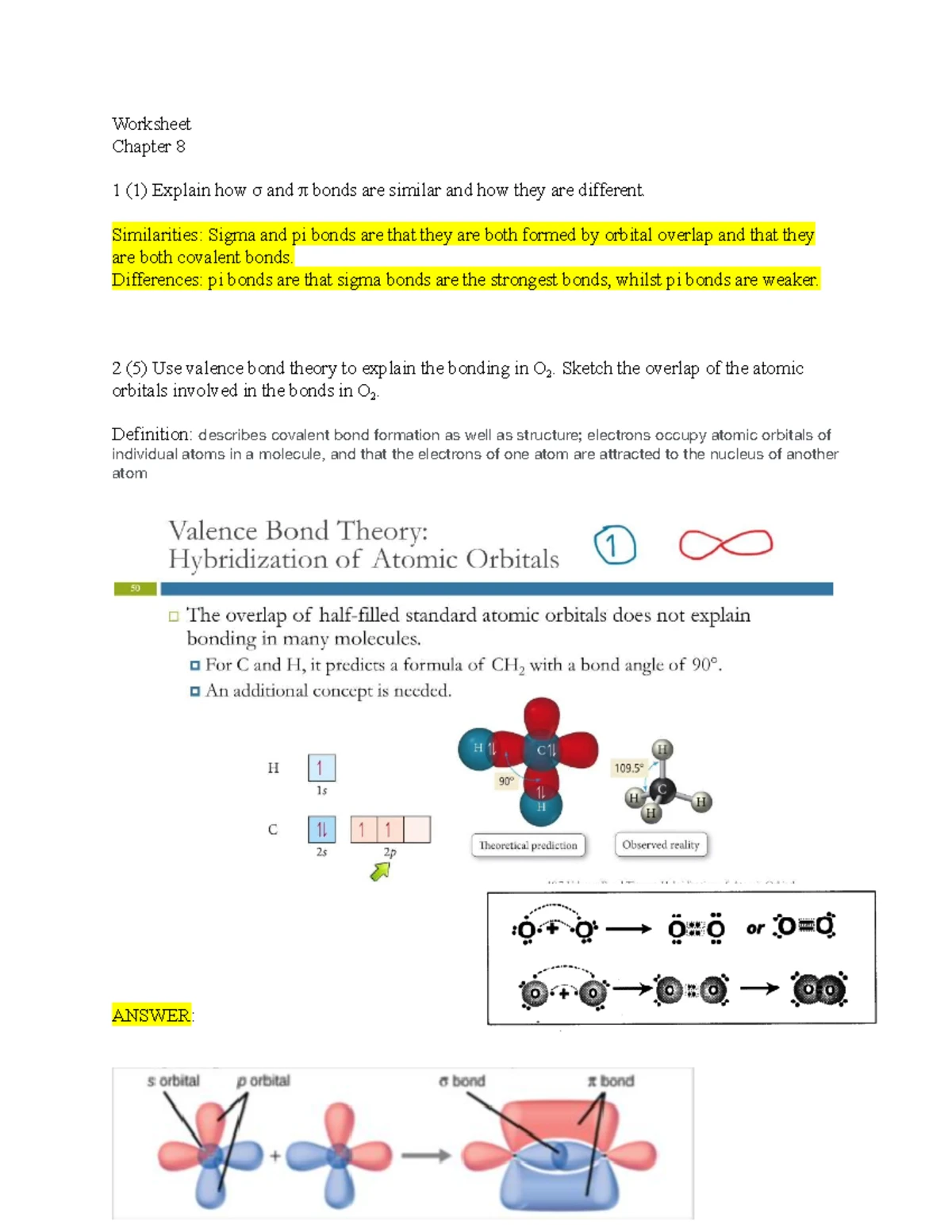Chem 103 Fall 2022 - Practice Exam 1 Review and Solutions - Studocu
