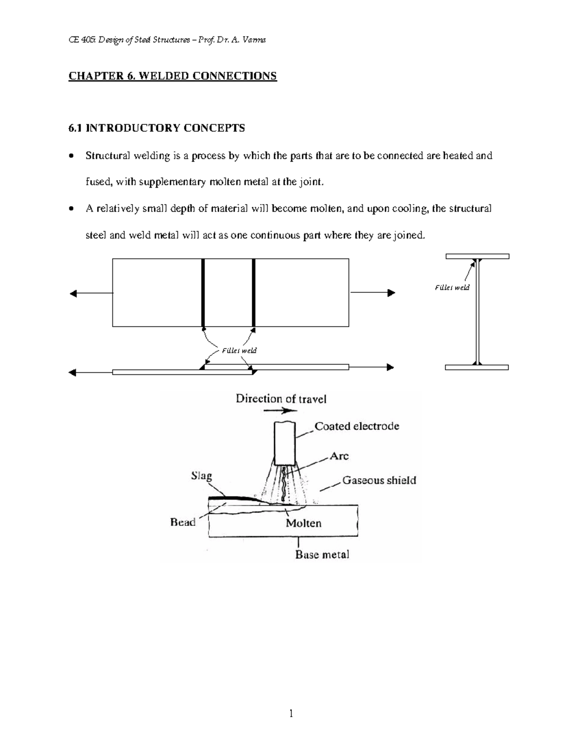 Chapter 6: Welding Calculations & Fillet Weld Strength (ENG 101) - Studocu