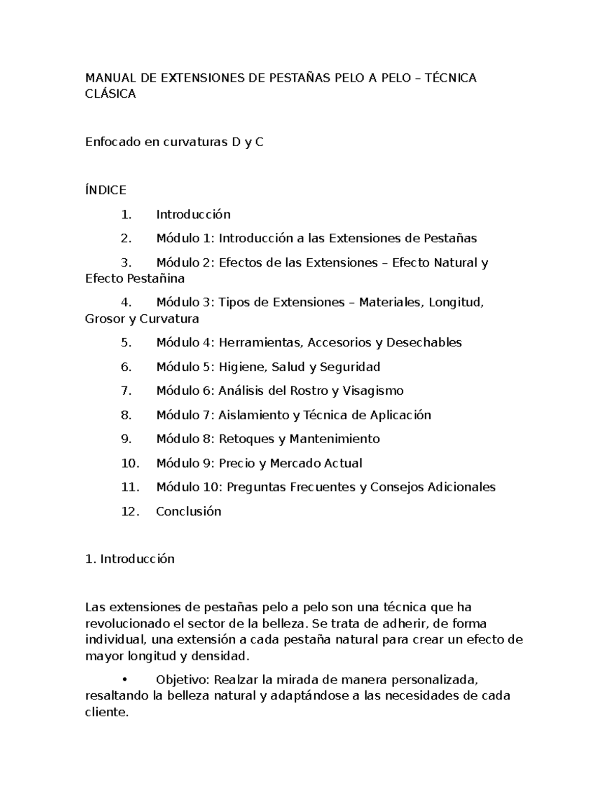 Manual Completo de Extensiones de Pestañas Pelo a Pelo - Técnica ...