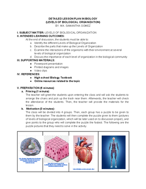 [Solved] Make a lesson plan for Teaching learner with Visual Impairment ...