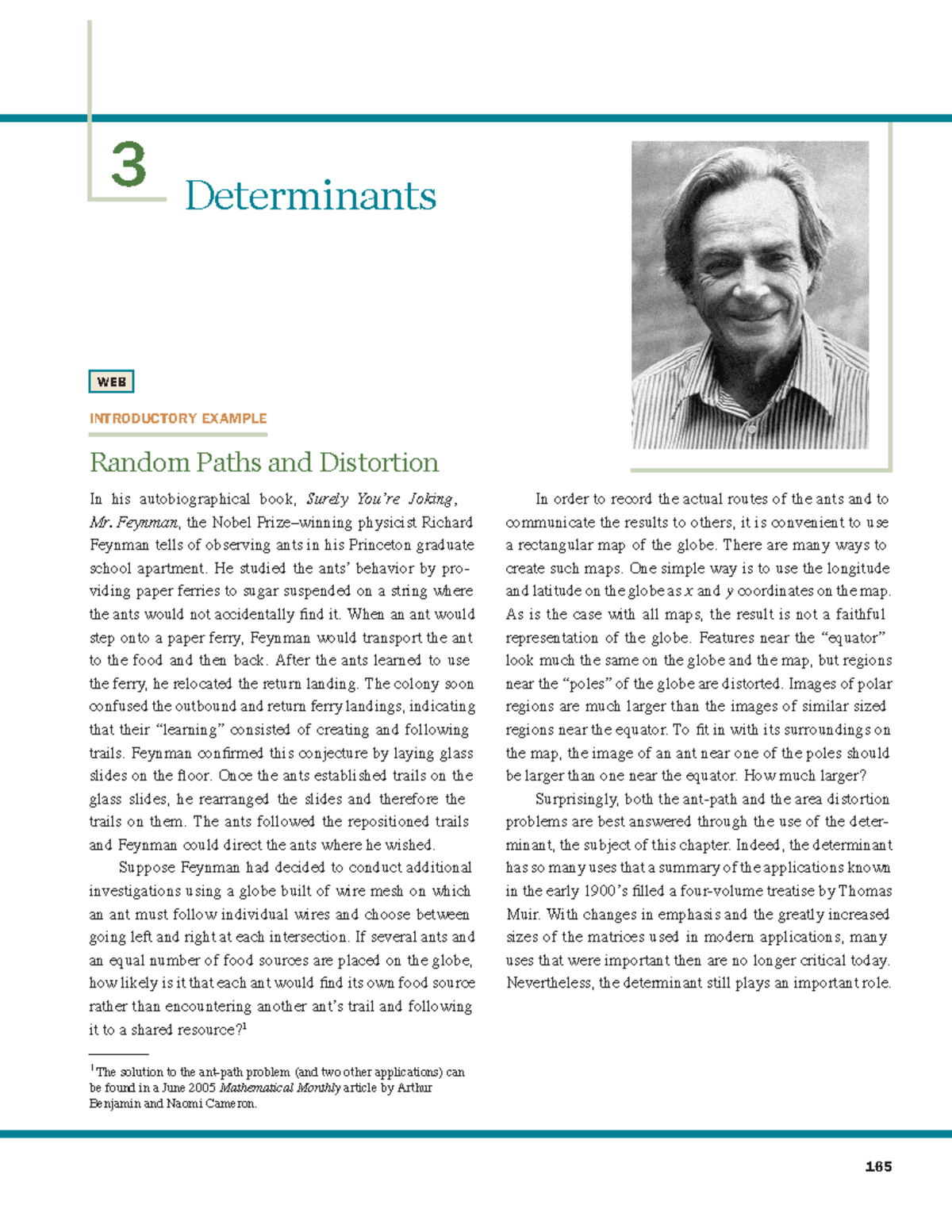 David Math 101 - Chapter 3: Determinants in Linear Algebra - Studocu