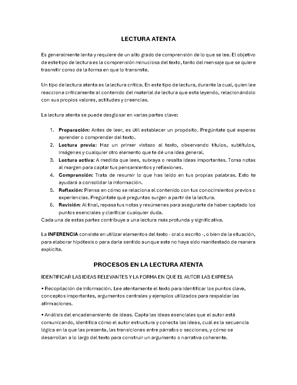 Hojas De Trabajo De Lectura Atenta 12 Prompts Para Usar La