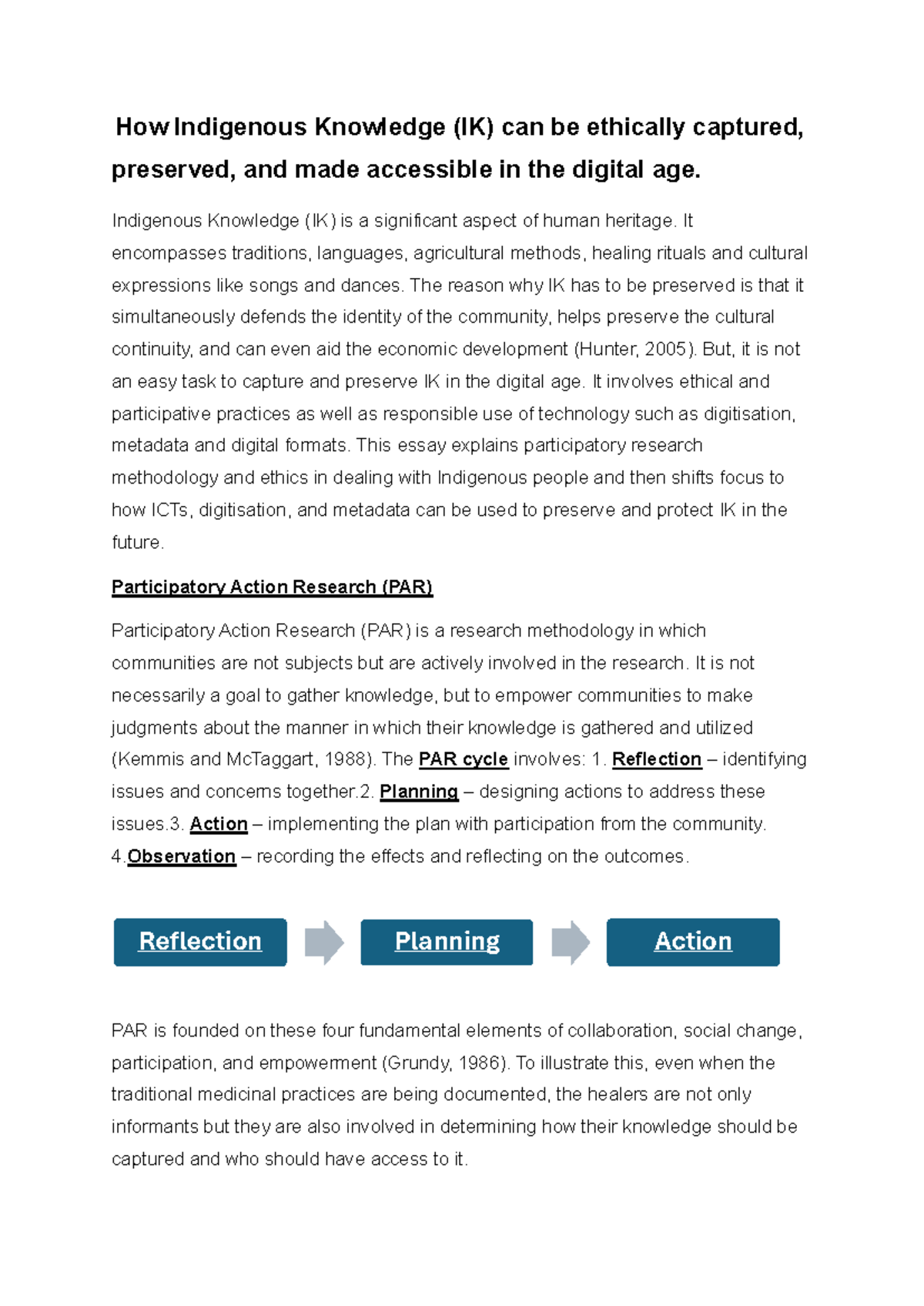 Ethical Preservation of Indigenous Knowledge in the Digital Age: INL ...