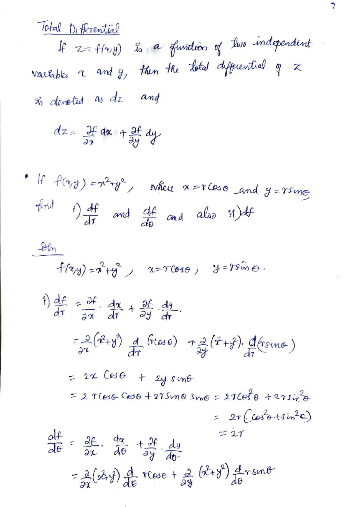 PD2: Advanced Derivatives and Differentiation Techniques in Calculus ...
