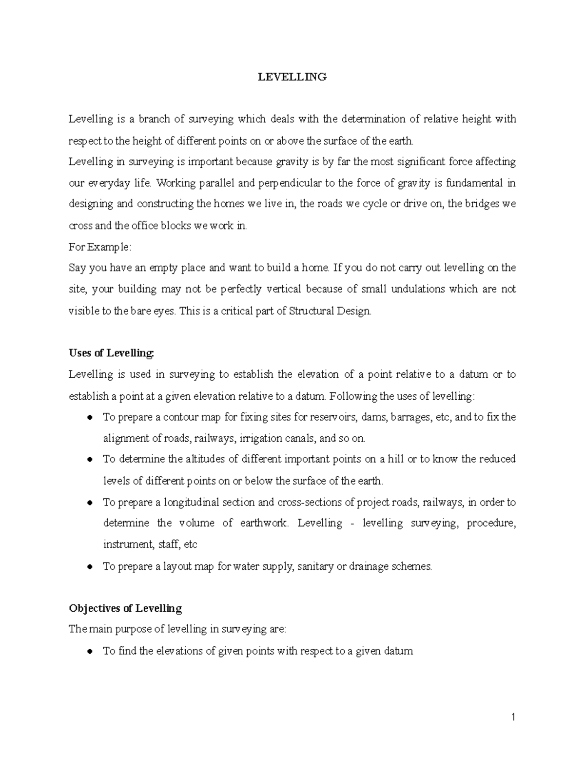Levelling Techniques and Applications: A Comprehensive Study Guide ...