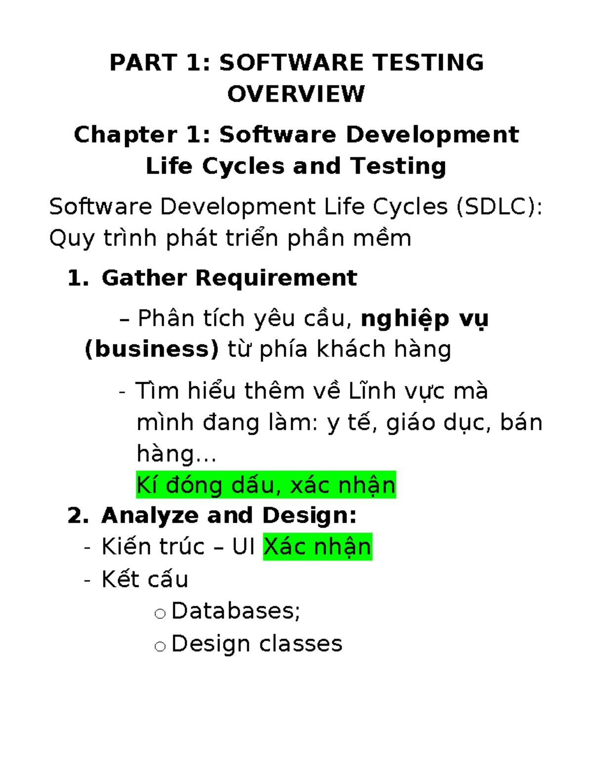 Chapter 5 Bugs Report - Software Testing Process Overview - Studocu