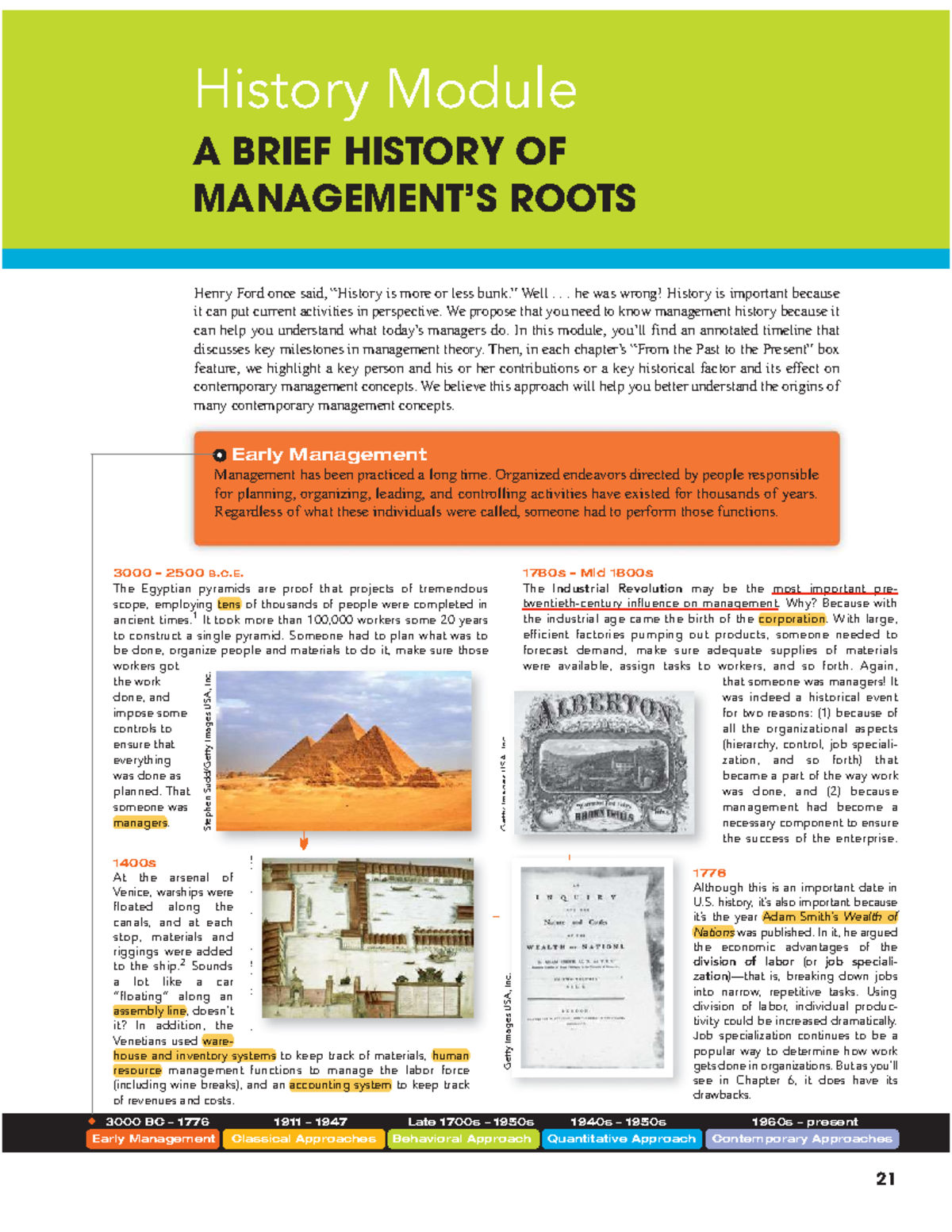 MGT 101: A Brief History of Management - Key Milestones & Theories ...