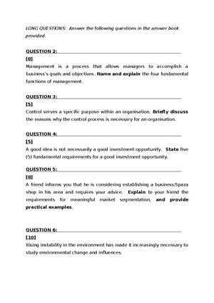 BSM105D - TUT - business management - Studocu